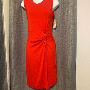Madison Jules red midi dress. Size Medium